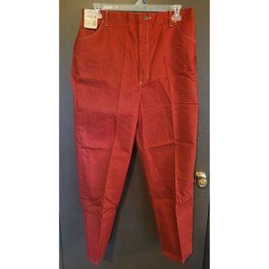 Lady Maverick Women's Elastic Waist Red Rust Wash Jeans Size 20 1/2 Made in USA